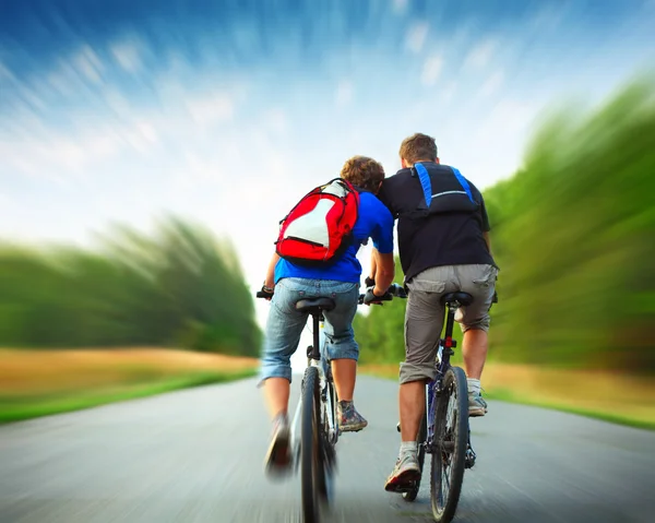 Cyklister — Stockfoto
