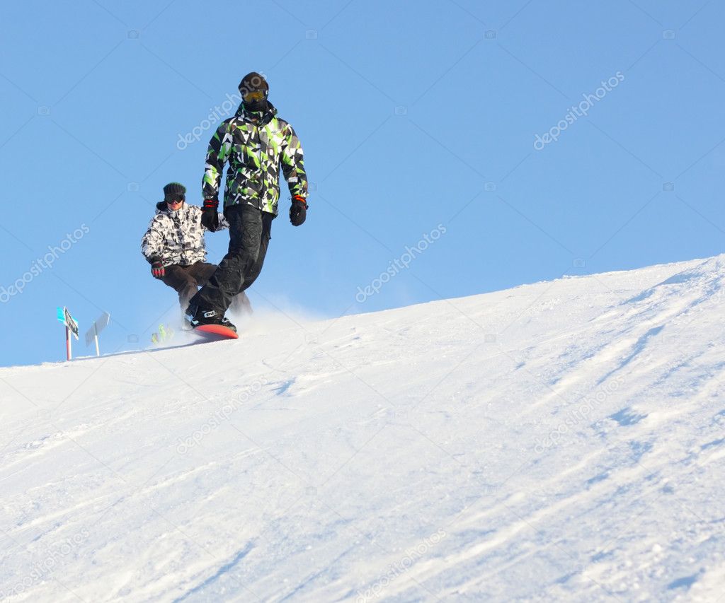 Snowboarders
