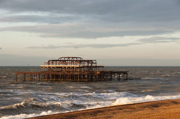 Západní molo v Brightonu — Stock fotografie