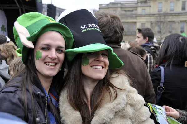 St Patrick's Day Parade and Festival in London, March 18, 2012 — Stock Photo, Image