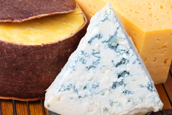 Peynir yakın çekim aralığı — Stok fotoğraf