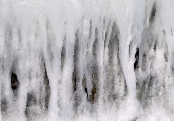 A textura dos icicles — Fotografia de Stock