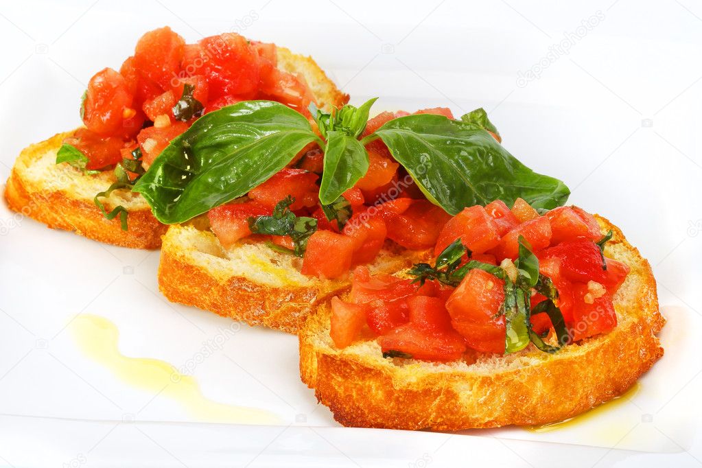French toast with tomatoes