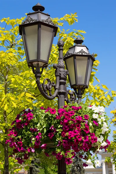 Stara latarnia uliczna w Odessie, Ukraina — Zdjęcie stockowe