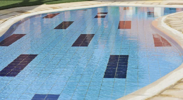 Small paddling pool at a hotel — Stock Photo, Image