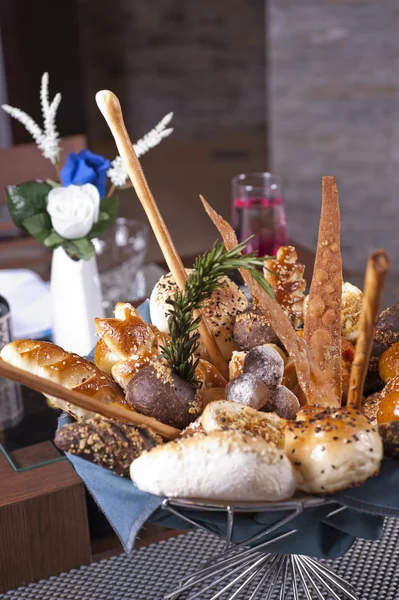 Luxe graanschuur in een restaurant — Stockfoto
