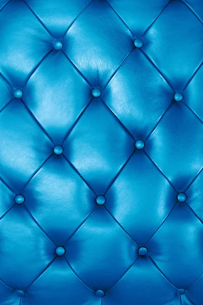 Blue leather texture — Stock Photo, Image