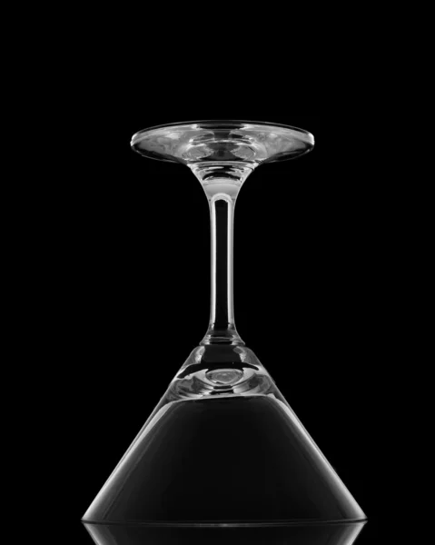 Cocktail glasses upside down — Stock Photo, Image