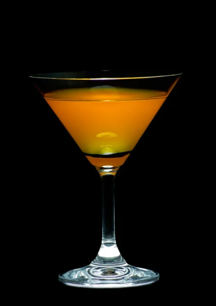 Apelsinjuice i cocktailglas — Stockfoto