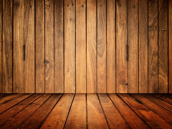 Oude hout kamer — Stockfoto