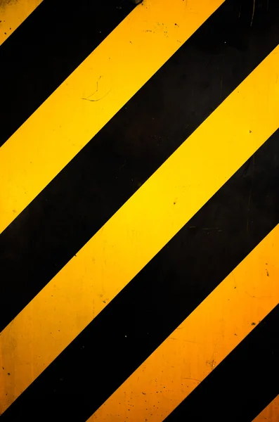 Žlutá a černá čára — Stock fotografie