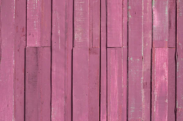 Różowy kolor farby deski ścienne — Zdjęcie stockowe