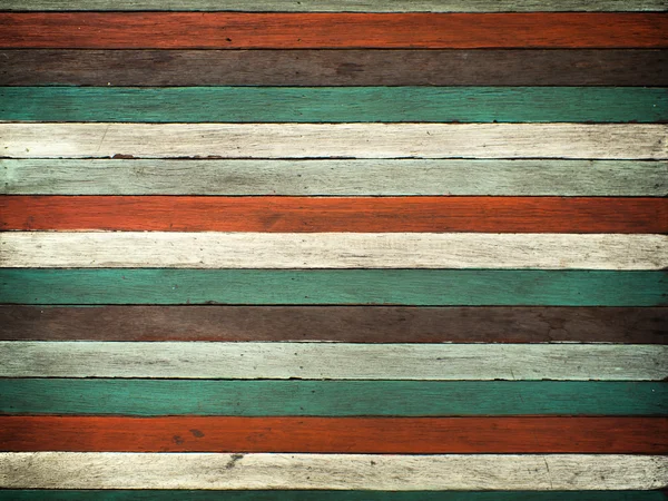 Texture of old color wood — Stock Photo, Image