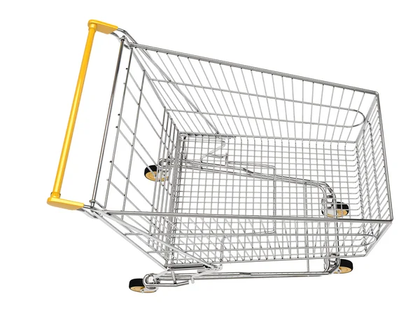 Shopping carts isolated — Stock Photo, Image