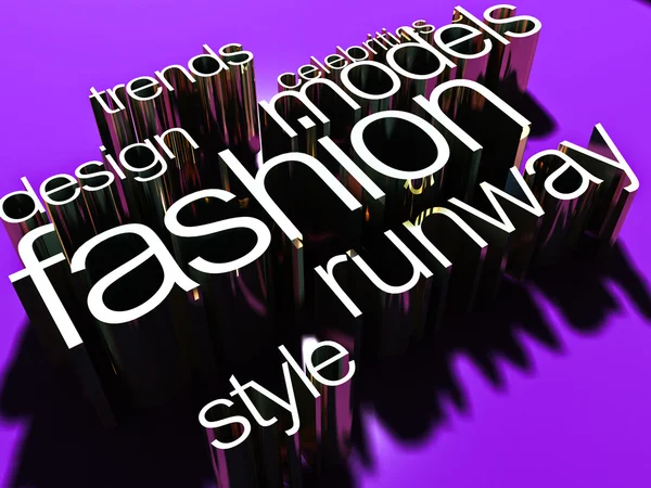 stock image Fashion world