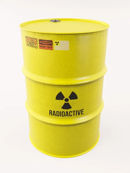 Радиоактивные материалы — стоковое фото