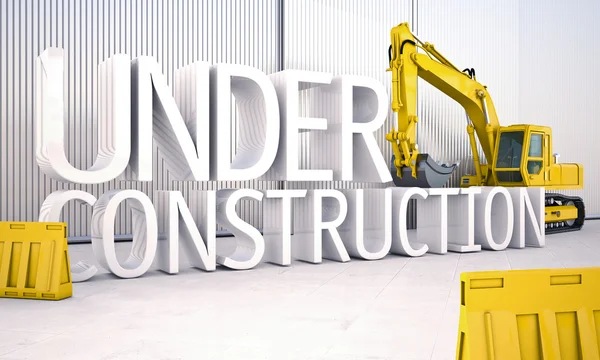 stock image Under construction