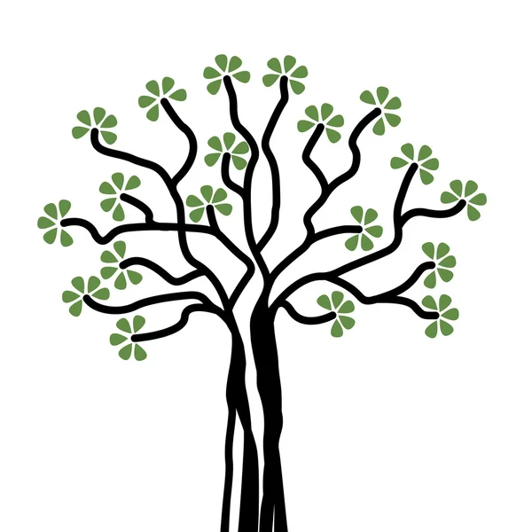 Дерево 7 — стоковый вектор