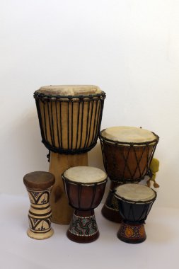 Tribal instruments clipart
