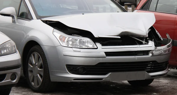 Crashed Car. — Stock Photo, Image