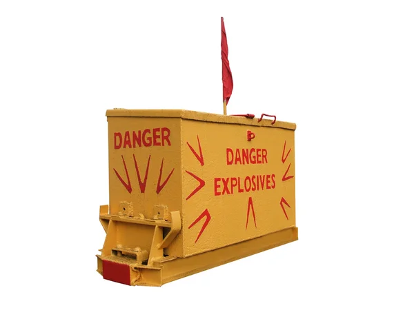Container for Explosives. — Stock Photo, Image