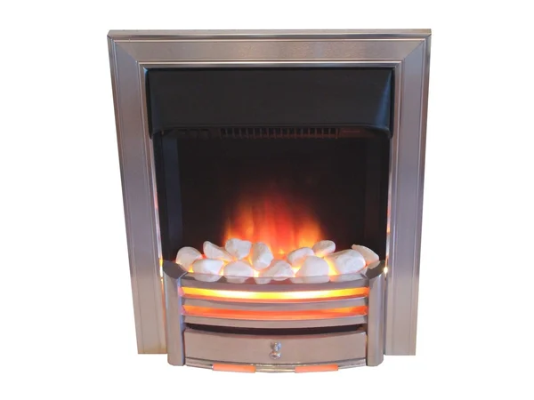 Gas Heating Fire. — Stock Photo, Image