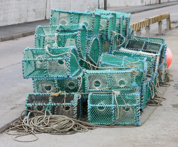 Καβούρια αλιείας γλάστρες. — Φωτογραφία Αρχείου