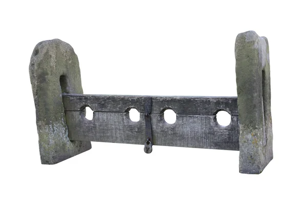 Medieval Stocks. — Stock Photo, Image