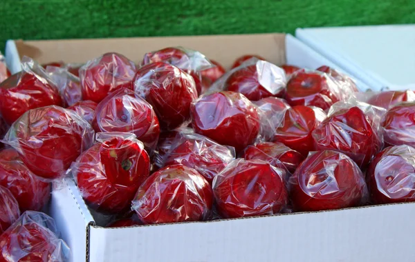 Manzanas de caramelo . —  Fotos de Stock
