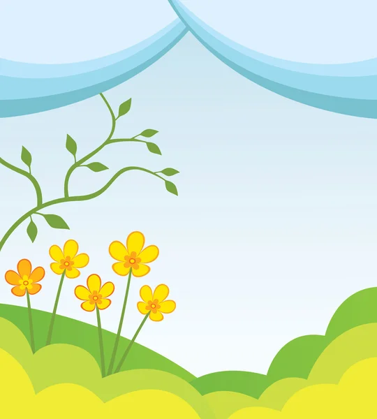 Spring background — Stock Vector