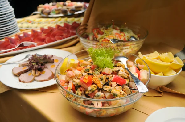 Catering Essen — Stockfoto