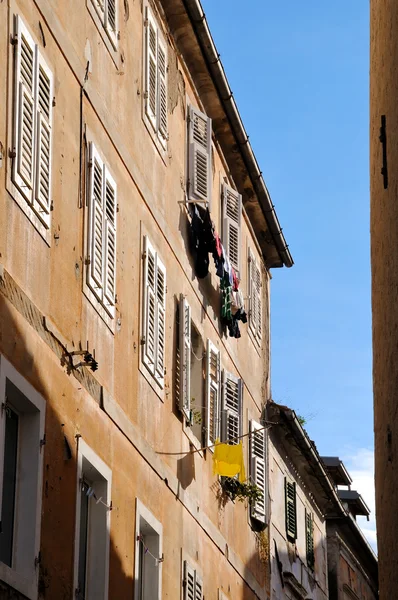 stock image Old town buildings