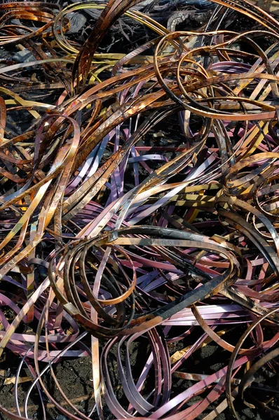 Reciclagem de metais — Fotografia de Stock