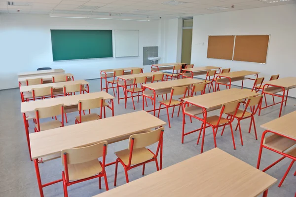 Empty classroom interior — Stock Photo, Image