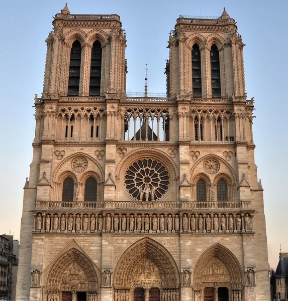 Catedral de Notre Dame, París, Francia — Foto de Stock