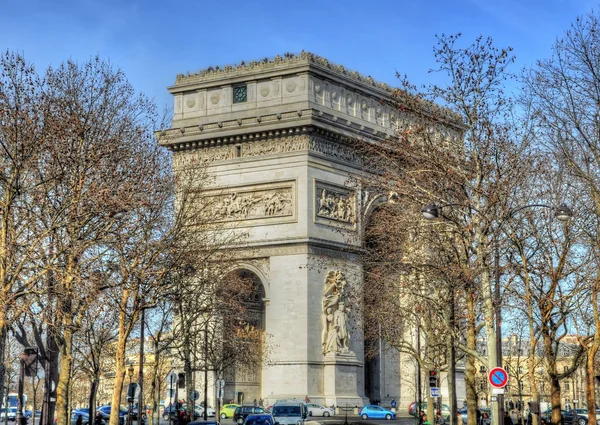 Arc de triomphe, Paryż, Francja — Zdjęcie stockowe