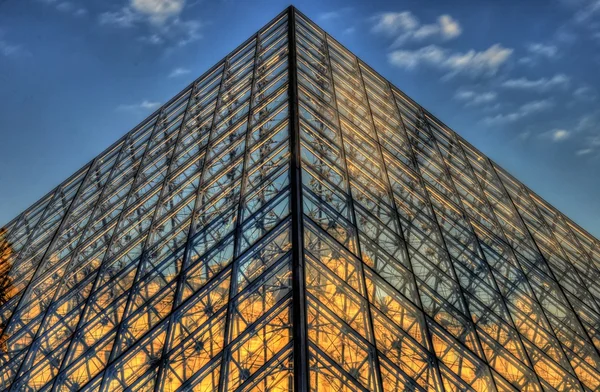 stock image Louvre Museum, Paris, France