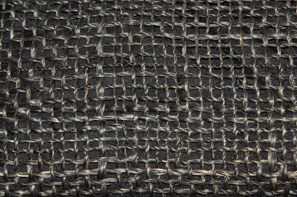 stock image Black fabric close up