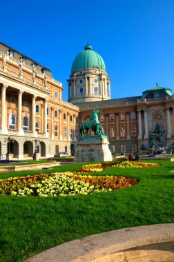 Budapeşte, Macaristan 'daki Buda kalesi