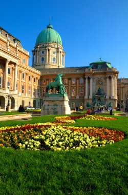 Budapeşte, Macaristan 'daki Buda kalesi