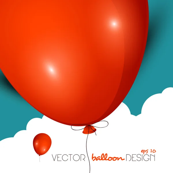 Vector balloon design — Stock Vector