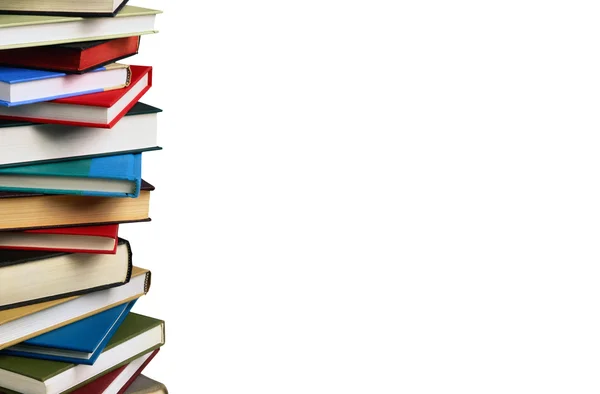 Stos książek. koncepcja edukacji — Zdjęcie stockowe