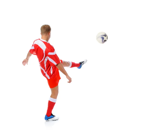 Футболист — стоковое фото