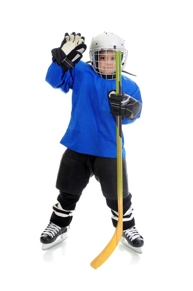 Pequeño jugador de hockey —  Fotos de Stock