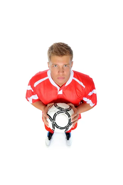 Παίκτης ποδοσφαιριστής — Φωτογραφία Αρχείου