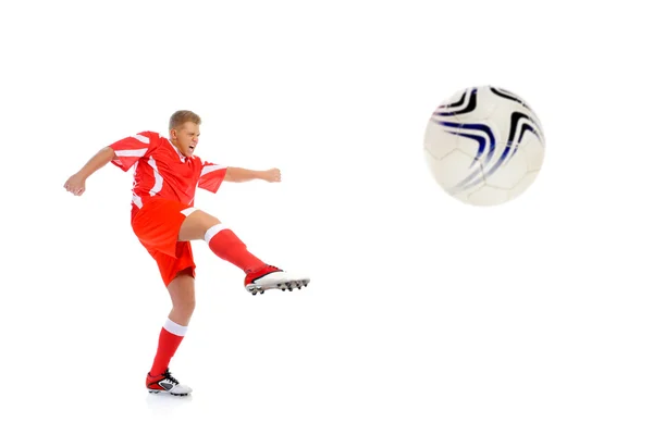 Footballer player — Stock Photo, Image