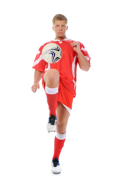 Footballer player — Stock Photo, Image