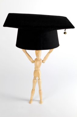 Mortarboard - lifting clipart
