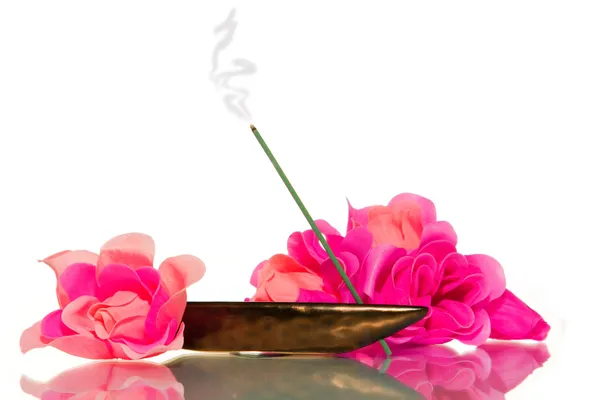 Rökelse för meditation — Stockfoto