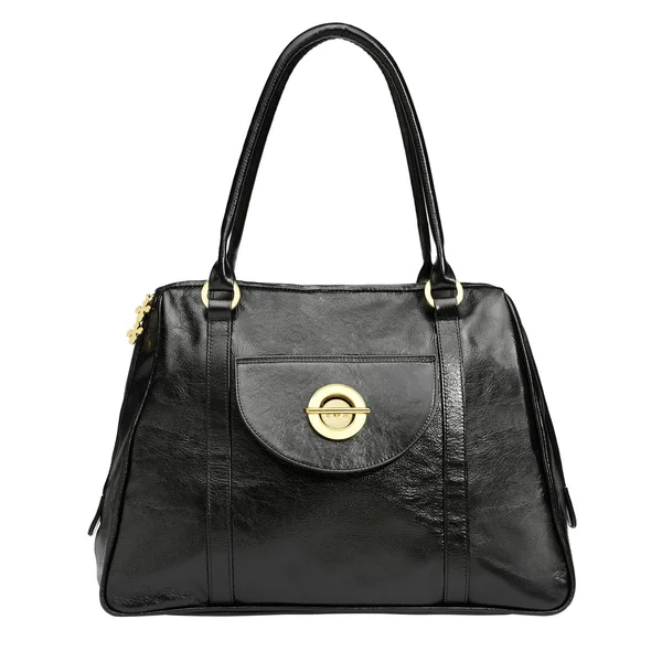 Fekete női táska — Stock Fotó